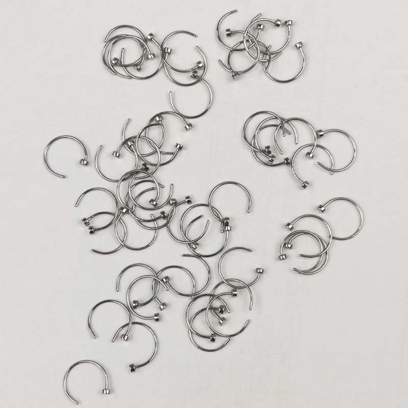 Stainless Steel C-Shaped Nose Ring